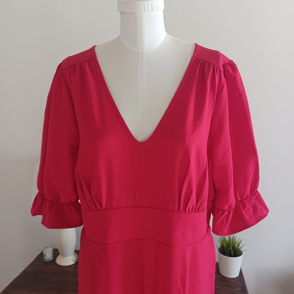 {Wonderly} Ripple Sleeve Jumpsuit - Picture 7 of 8